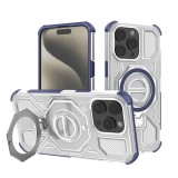 Husa iPhone 15 Pro Asteroid GSM Carbon Shield PRO, albastru