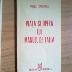 e1 Angel Sagardia - Viata si opera lui Manuel de Falla
