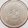 671 Canada 1 Dollar 1964 Confederation Conferences km 58 UNC argint, America de Nord