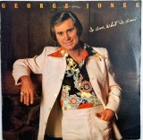George Jones &lrm;&ndash; I Am What I Am _ NM / VG+ vinil, LP, disc muzica country _ Epic, SUA, 1980
