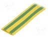 Tub termocontractant, 19.1mm, 1m, galben-verde, CYG/KTG - CB-HFT(2X) 19.1