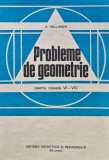 Probleme de geometrie pentru clase VI-VIII (BA25)