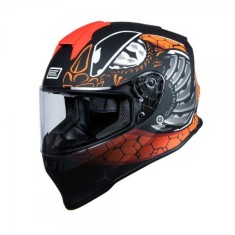 Casca moto Origine Dinamo Fighter, culoare fluo rosu/negru mat, marime XL Cod Produs: MX_NEW 2030150274005XL