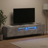 Cumpara ieftin Set de 3 piese pentru TV cu LED ZWOLLE Gri Beton Lemn prelucrat