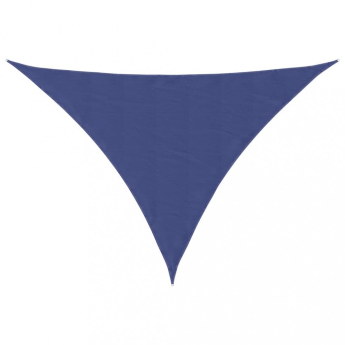 Parasolar, albastru 3,5x3,5x4,9 m tesatura oxford triunghiular