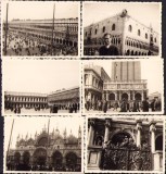 M357 Lot de 6 poze Veneția/Venezia, Italia, anii 1930
