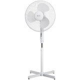 Ventilator cu picior Teesa TSA8022, 3 viteze, 45W, 123cm Alb