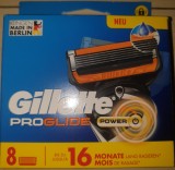 Set 8 rezerve Gillette Proglide Power Berlin sigilat