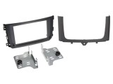 Cadru radio 2 DIN negru pentru Smart ForTwo 2010-2015