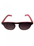 Ochelari de soare dama, UV400, Plastic, Negru, Oem