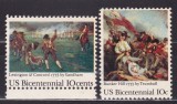 SUA AMERICA 1975 BICENTENARUL INDEPENDENTEI SERIE MNH