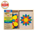 Sabloane si forme geometrice din lemn Melissa and Doug, Melissa &amp; Doug