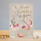 Felicitare - Birthday Drinks | Louise Tiler Designs