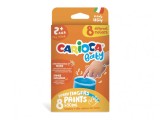 Cumpara ieftin Acuarele Baby Finger Paint 8 x 50 ml, Carioca