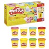 PLAY DOH SET 8 CUTII DE PLASTELINA CURCUBEU, Hasbro
