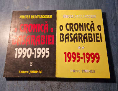 O cronica a Basarabiei 2 volume Mircea Radu Iacoban foto