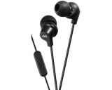 Cumpara ieftin Casti JVC HA-FR15-B-EF, Cu fir, In-Ear, Microfon, mufa in L compatibila cu iPhone, Negru