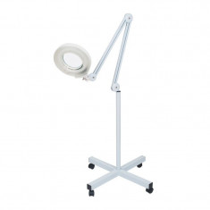 Lupa cosmetica, lampa neon, 20 W, 5 dioptrii, picior mobil foto