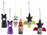 Cumpara ieftin Set 6 figurine Halloween textil multicolor cm 7 x 8 H