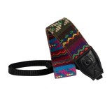 Curea de umar textila cu model colorat pentru aparate foto - 1328