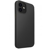 Husa TPU UNIQ Lino pentru Apple iPhone 12 mini, Neagra