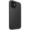 Husa TPU UNIQ Lino pentru Apple iPhone 12 mini, Neagra