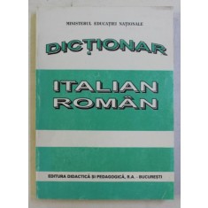 DICTIONAR ITALIAN - ROMAN de DOINA CONDREA DERER ...PAULA VOICU , 1997