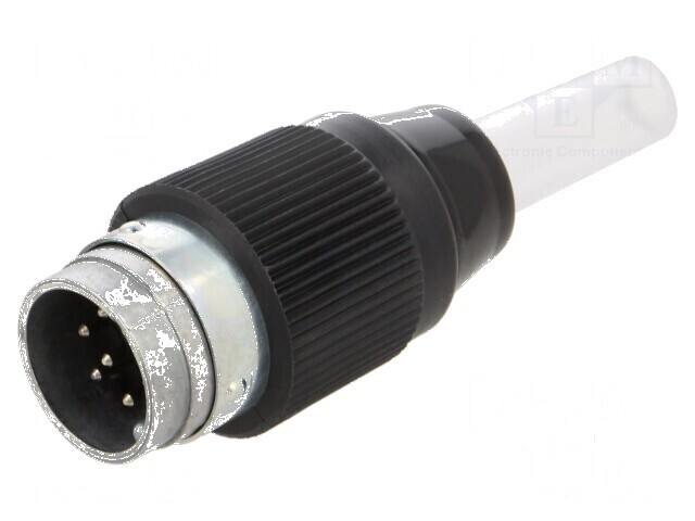 Conector circular PIN 7 - Mufă tată cu lipire pe cablu
