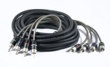 Cablu RCA Four Connect, 4-800256, Stage 2, 5.5 M, 4 canale