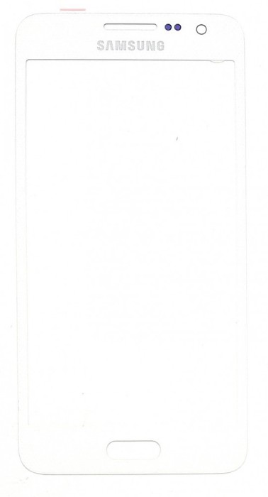 Geam Samsung Galaxy A3 / A300F WHITE