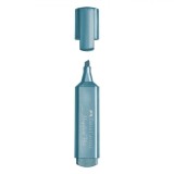 Evidențiator Faber Castell, Bleu Metalizat, Cerneală Pe Bază De Apă, V&acirc;rf Rezistent