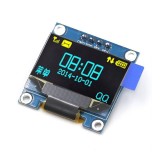 Display 0.96&quot; OLED 128x64 IIC I2C Arduino ( GALBEN - ALBASTRU ) (d.627)