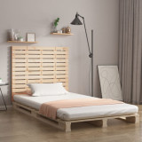 Tăblie de pat pentru perete, 81x3x91,5 cm, lemn masiv de pin, vidaXL