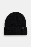 Under Armour caciula culoarea negru, din tricot gros, 1386639