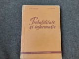 PROBABILITATE SI INFORMATIE - A. M. Iaglom, I. M. Iaglom