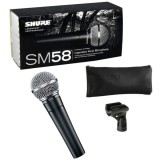 Microfon profesional Shure SM-58 cardiod dinamic cu cablu inclus