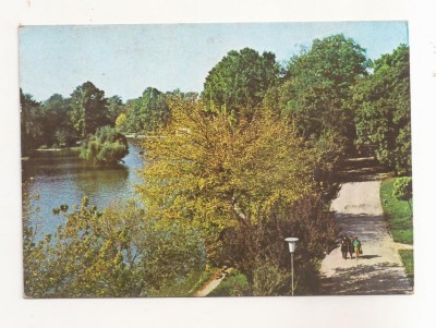 RF55 -Carte Postala- Craiova, Parcul Poporului, circulata 1970 foto