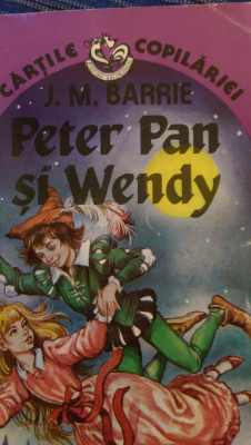 Peter Pan si Wendy J.M.Barrie 1995 foto