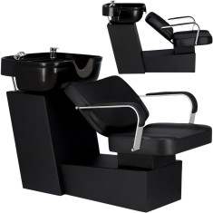 Scafa coafor Sofia pentru salonul de coafură și frizerie cu bol mobil armătură baterie si cască