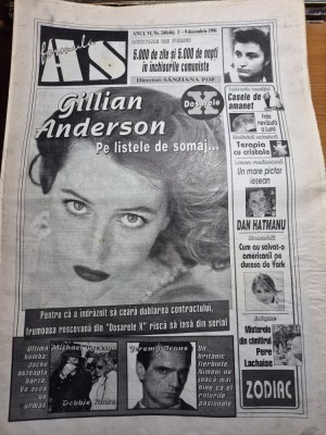 ziarul formula as 2 - 9 decembrie 1996 - aspazia otel foto