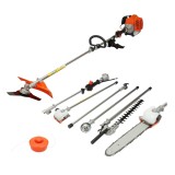 Motocoasa multifunctionala pe benzina 4 in 1, 52cc, 2.5 CP, cu accesorii