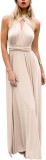 Cumpara ieftin Rochie Seara Eleganta Lunga Fara Maneci Decolteu V XS Poliester Spandex Cocktail Domnisoara Ocazie Speciala