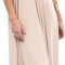 Rochie de seara eleganta IMEKIS, fara maneci, decolteu in V, XS - OUTLET