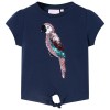 Tricou pentru copii, bleumarin, 116, vidaXL