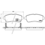 Brembo set placute frana, frana disc Prime Line