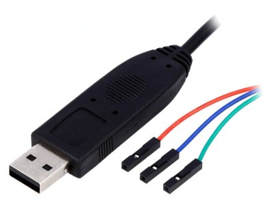 Adaptor Cablu USB A la Serial foto