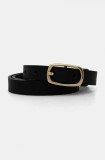 Marc O&#039;Polo curea de piele femei, culoarea negru, 41117739506128