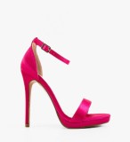 Sandale cu toc Cassie Fuchsia