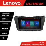 Navigatie Mazda 5 2010-2017 Lenovo Kit-117 8 core QLED Qualcomm 4+64 360 Android Waze USB Navigatie Internet Youtube Radio CarStore Technology