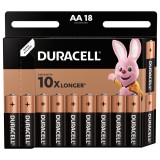 Baterie Duracell Basic AA 1.5V alcalina - 18 buc